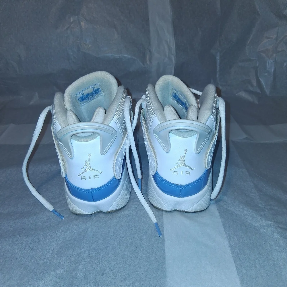Jordan 6 Rings UNC University Sneakers Women 8.5 = 7 Men